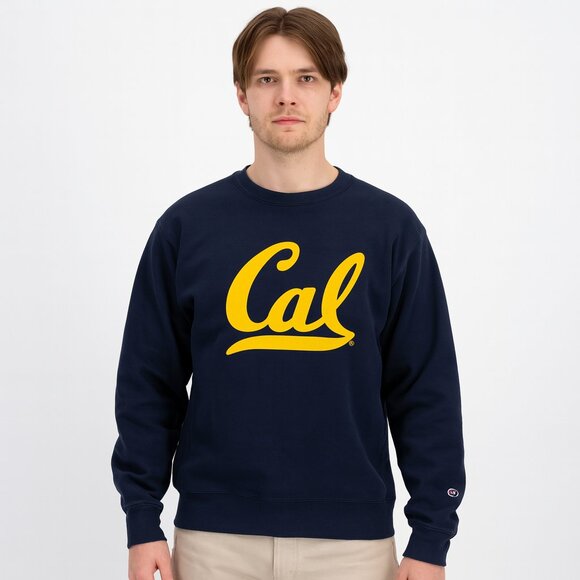 University of California U Cal Champion Crew Neck Sweatshirt Size Medium - Picture 1 of 5
